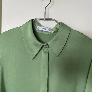 Blouse/chemise à col souple à manches longues